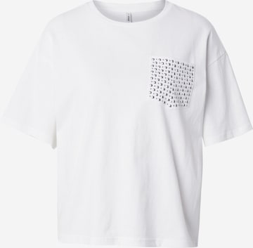 ONLY Paita 'ONLTerza' värissä valkoinen: etupuoli