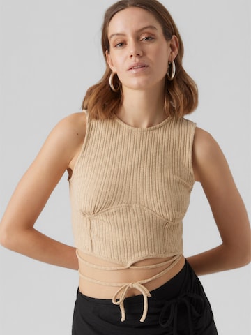 Top 'CAMMA' di VERO MODA in beige