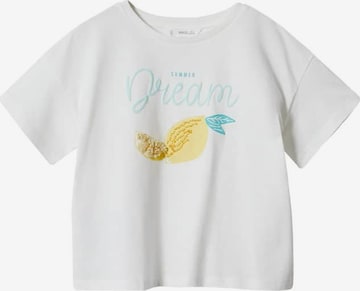 MANGO KIDS T-Shirt in Weiß: predná strana