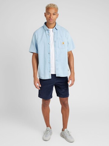 TOMMY HILFIGER Regular Fit Hemd in Blau