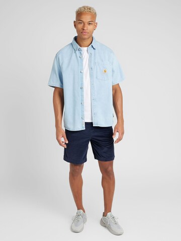 Tommy Hilfiger Tailored - Regular Fit Camisa em azul