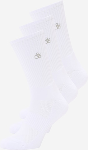 SCOTCH & SODA Sukat värissä valkoinen: etupuoli