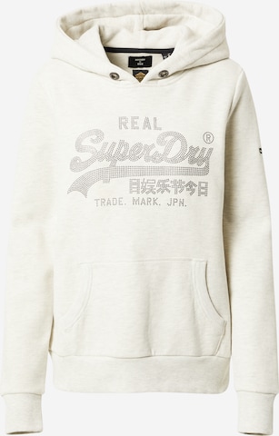 Superdry Sweatshirt i beige: framsida