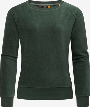 Ragwear Sweatshirt 'Johanka' in Green: front