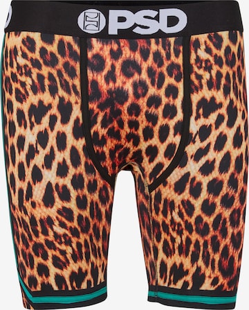 Boxers 'Wildin Out' PSD en marron : devant