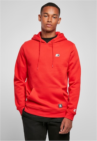 Starter Black Label Sweatshirt 'Essential' i rød: forside
