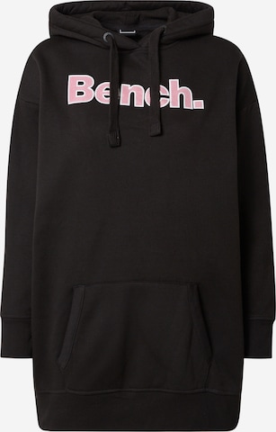 BENCH Sweatshirt 'DAYLA' in Schwarz: predná strana