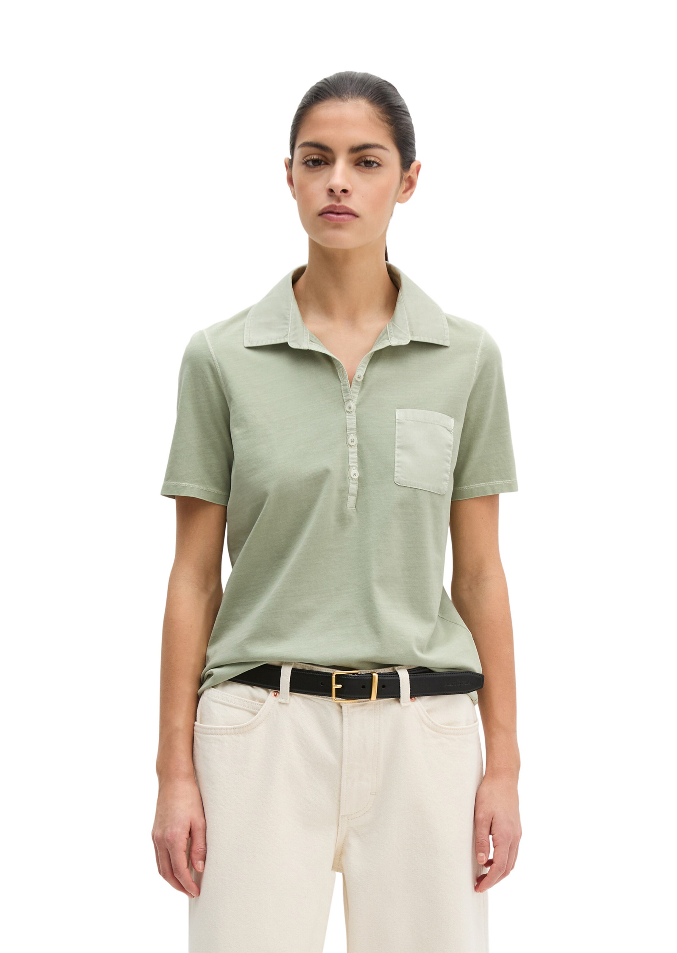 Marc O'Polo Shirt in Green: front