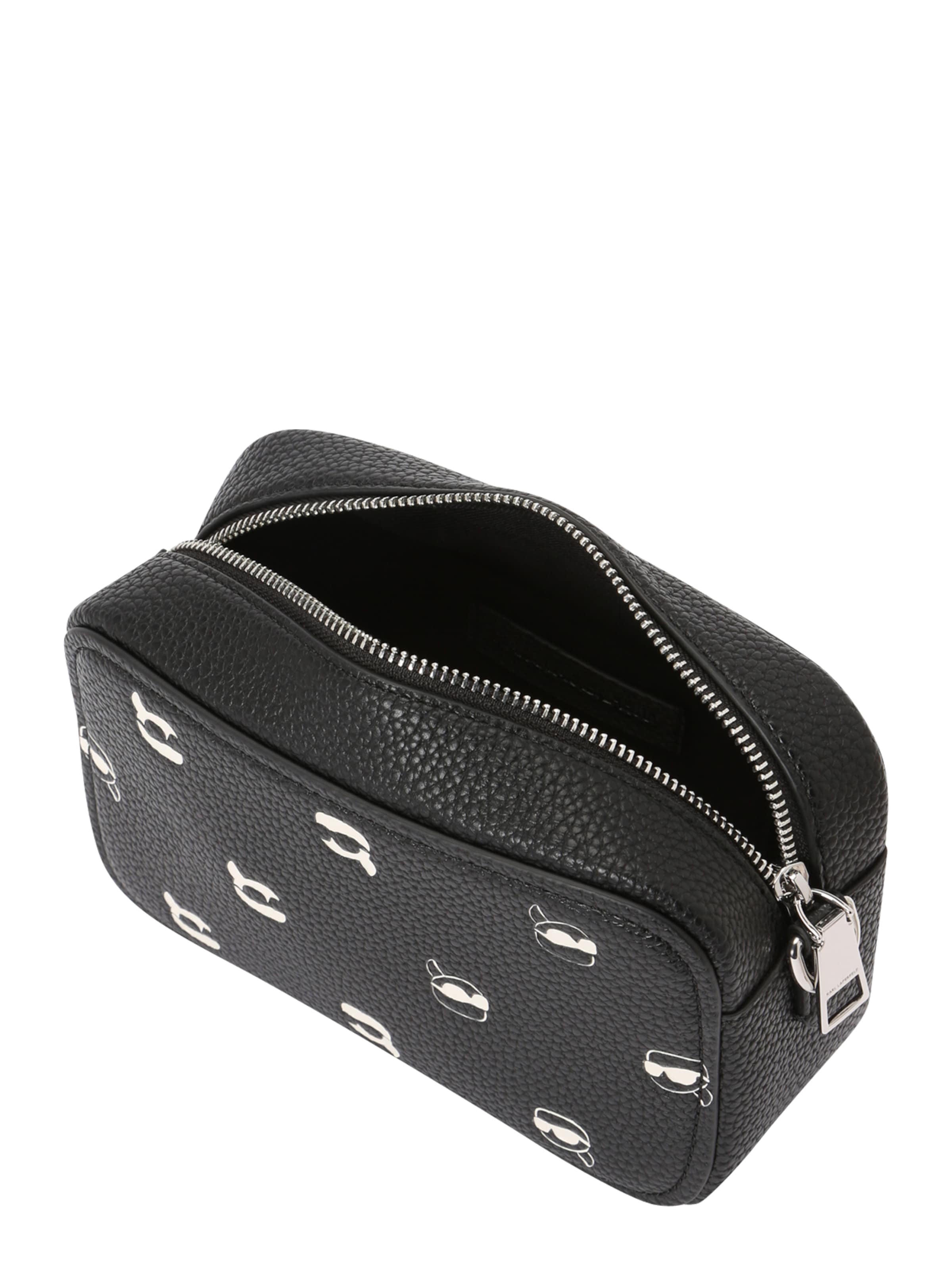 Karl Lagerfeld Чанта с презрамки в черно