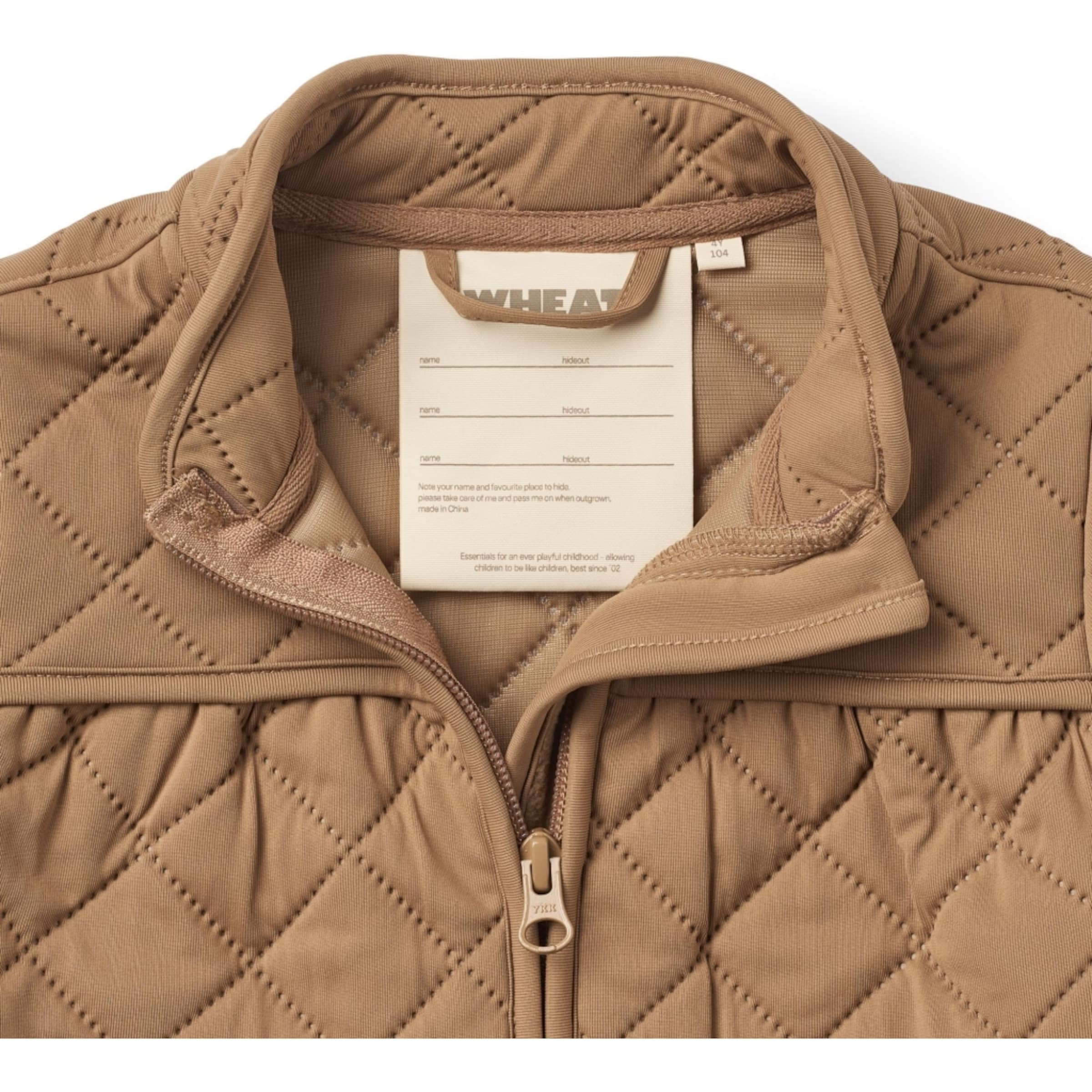 Veste mi-saison WHEAT en marron