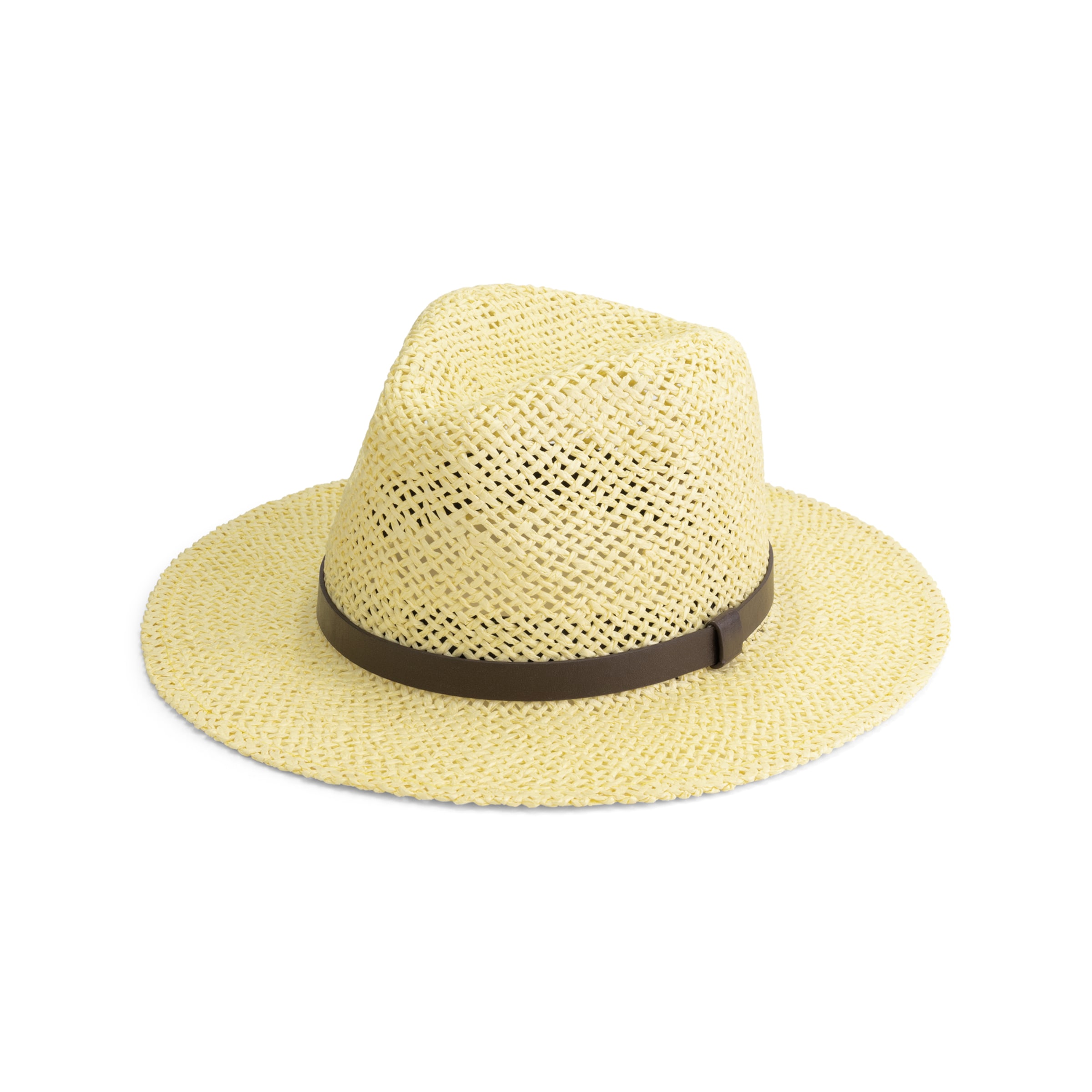 MGO Hat 'Sandown' in Dark brown / Light yellow, Item view