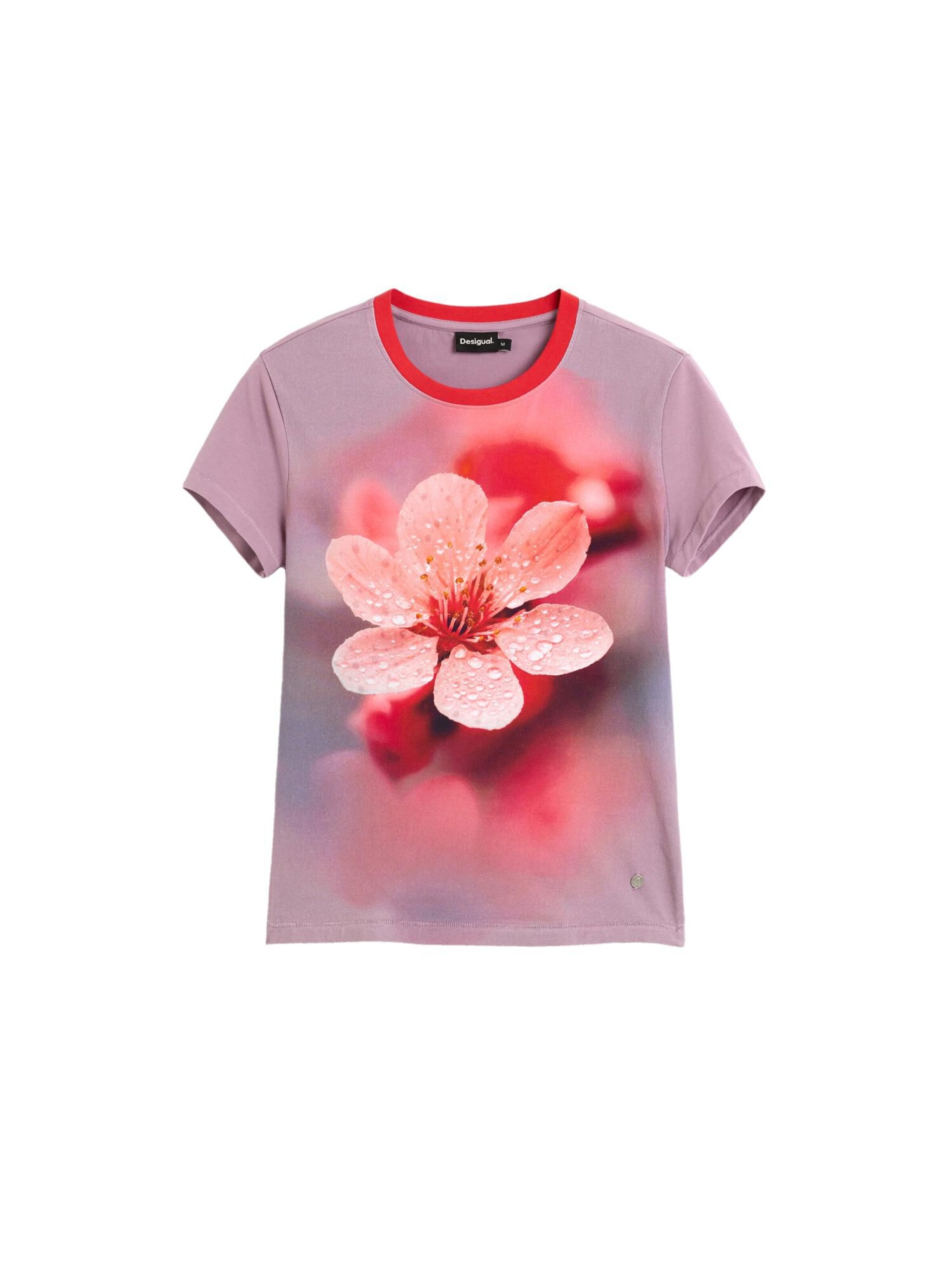 Desigual Μπλουζάκι σε κόκκινο: μπροστά