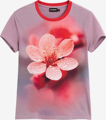 raudona Desigual Marškinėliai: priekis