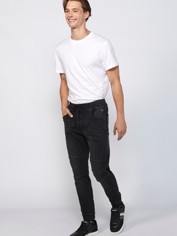 KOROSHI Slimfit Jeans in Zwart