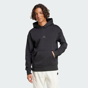 ADIDAS SPORTSWEAR Sportsweatshirt 'City Escape' in Schwarz: Vorderseite
