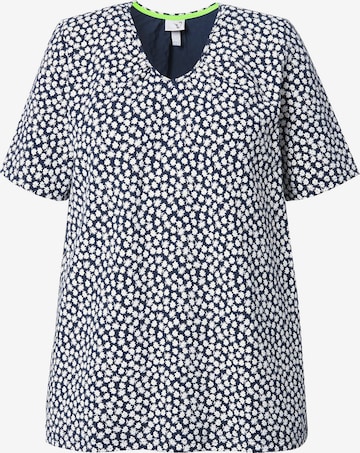 Ulla Popken Shirt in Blue: front
