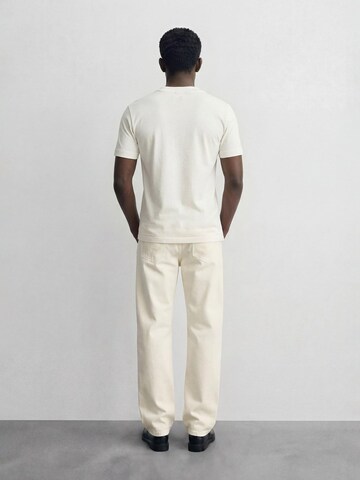 Burocs Shirt 'Slim Fine Knit' in White