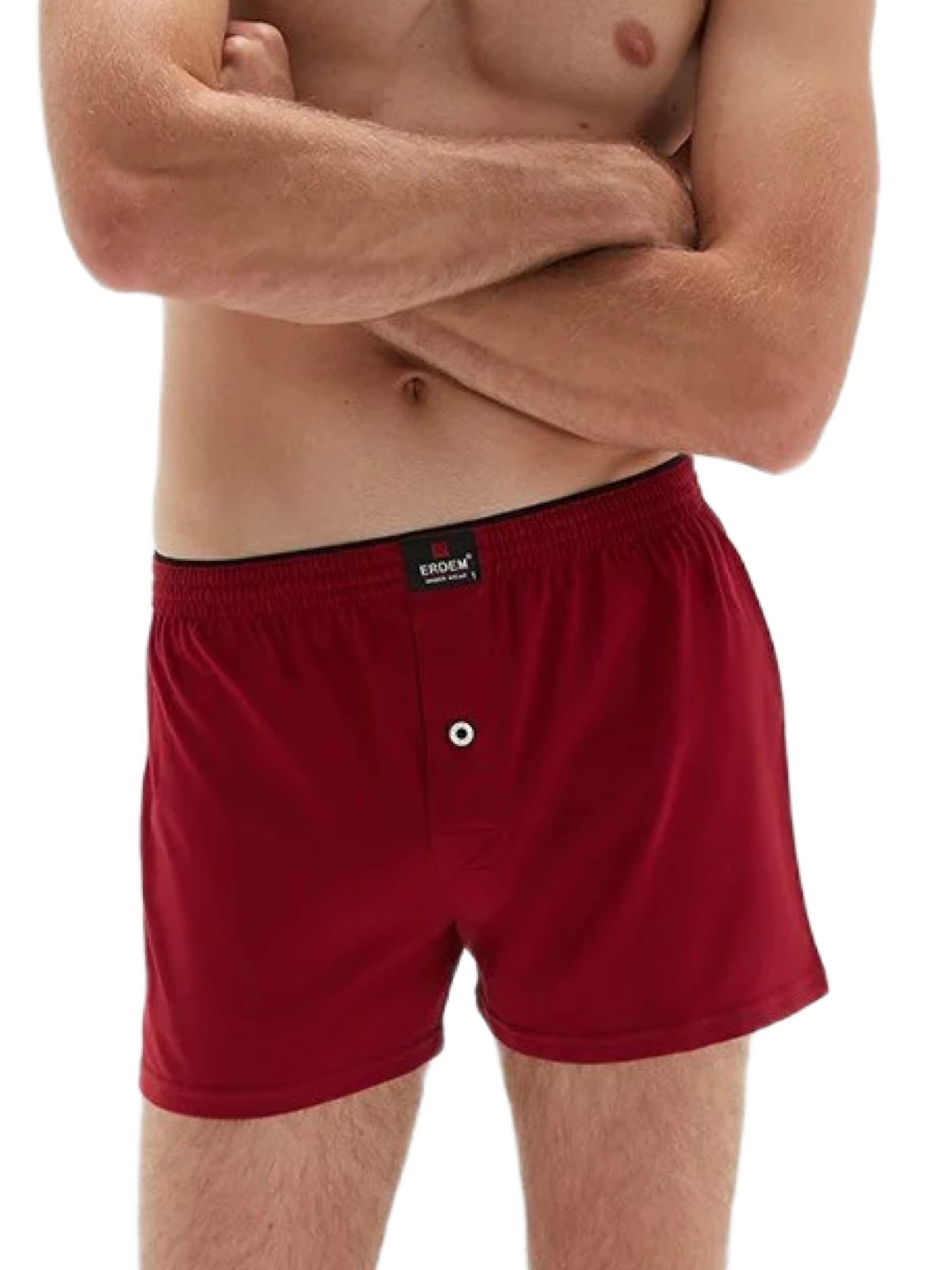 Erdem Boxershorts in Rood: voorkant
