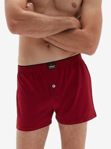 Erdem Boxershorts in Rood: voorkant