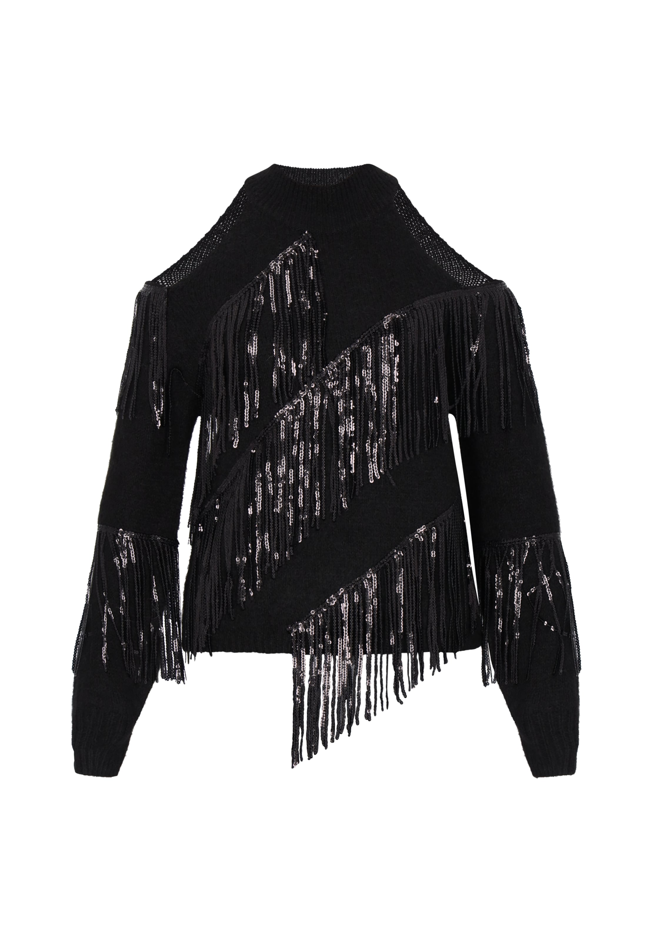 IZIA - Jersey en negro: frente