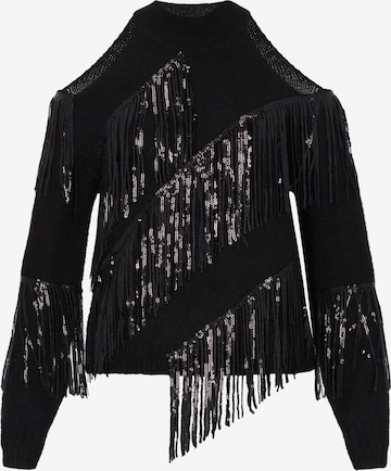 IZIA - Jersey en negro: frente