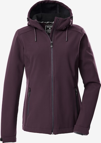 KILLTEC Between-Season Jacket in Purple: front