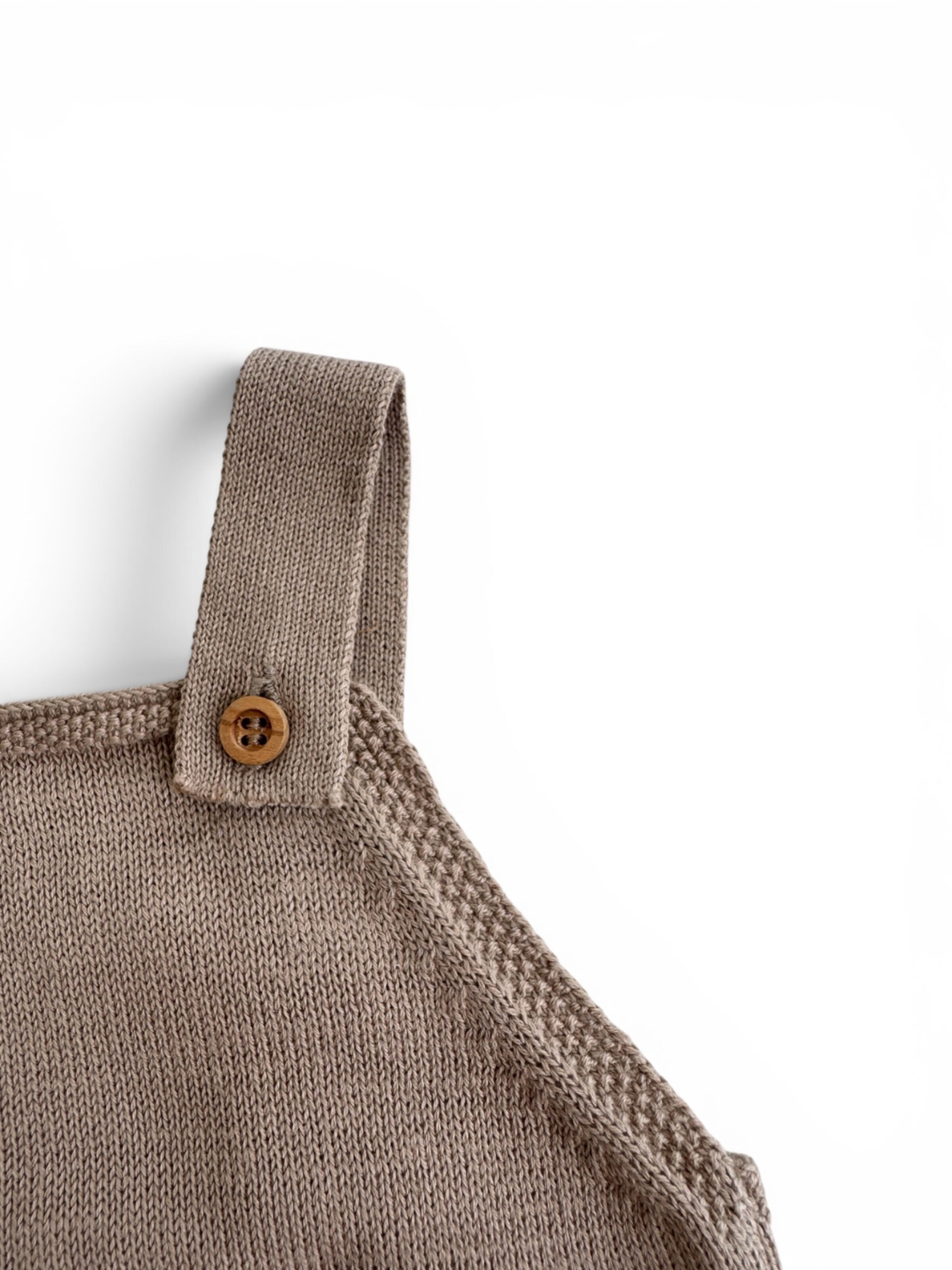 KURTI & FRIEDA Regular Overalls 'Knit' in Beige