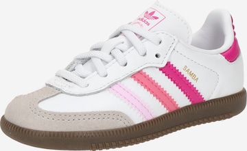 Sneaker 'SAMBA' di ADIDAS ORIGINALS in bianco: frontale