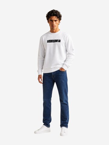 Felpa '7M002425 AF10377' di EA7 Emporio Armani in bianco