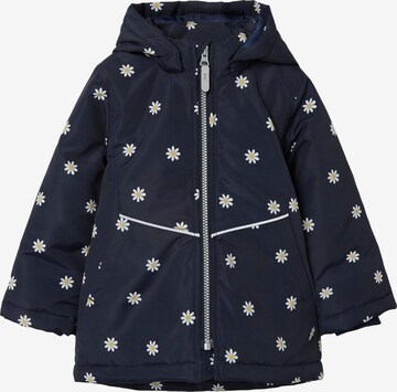 NAME IT Jacke 'DAISY FLOWER' in Blau: predná strana