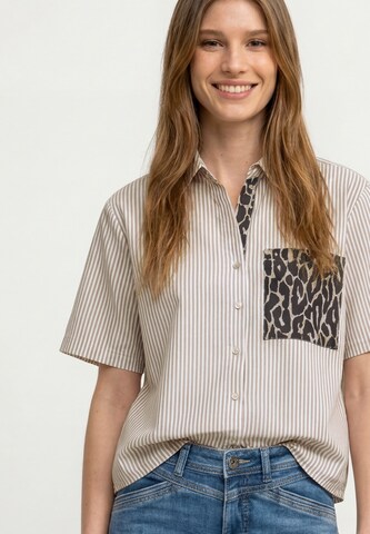 STREET ONE Bluse in Braun: Vorderseite