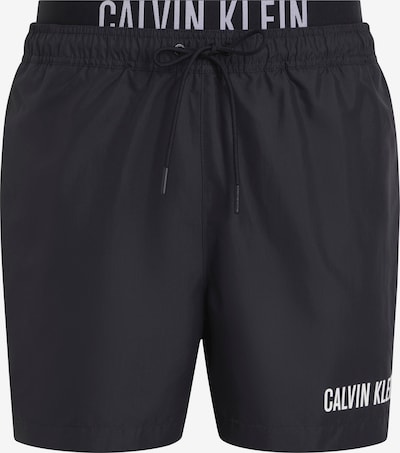 Calvin Klein Swimwear Badeshorts in schwarz / weiß, Produktansicht