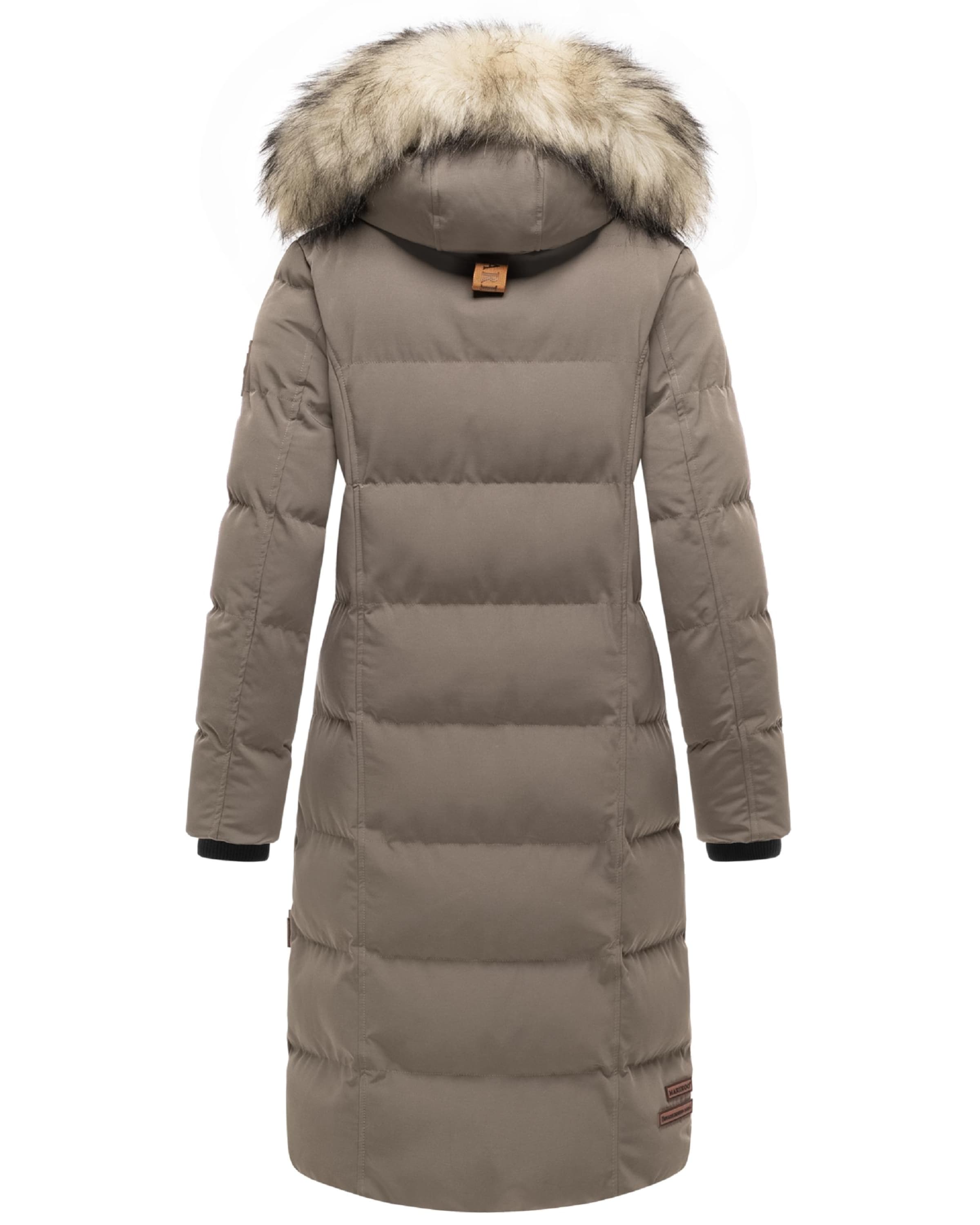 Cappotto invernale 'Schneesternchen' di MARIKOO in marrone