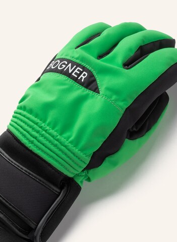 BOGNER Athletic Gloves 'Jody' in Green