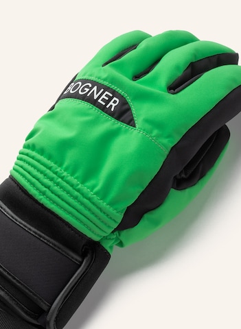 BOGNER Athletic Gloves 'Jody' in Green