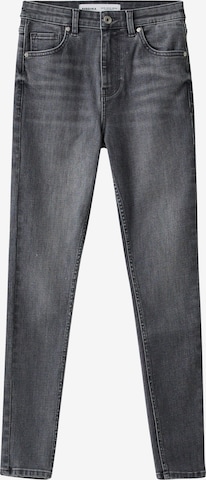 Bershka Jeans in Grey: front