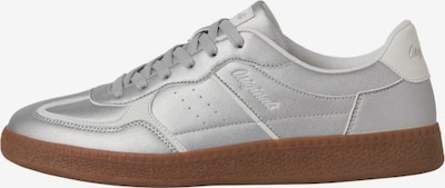 JACK & JONES Sapatilhas baixas 'JFWMORGEN' em sépia / prata / branco, Vista do artigo