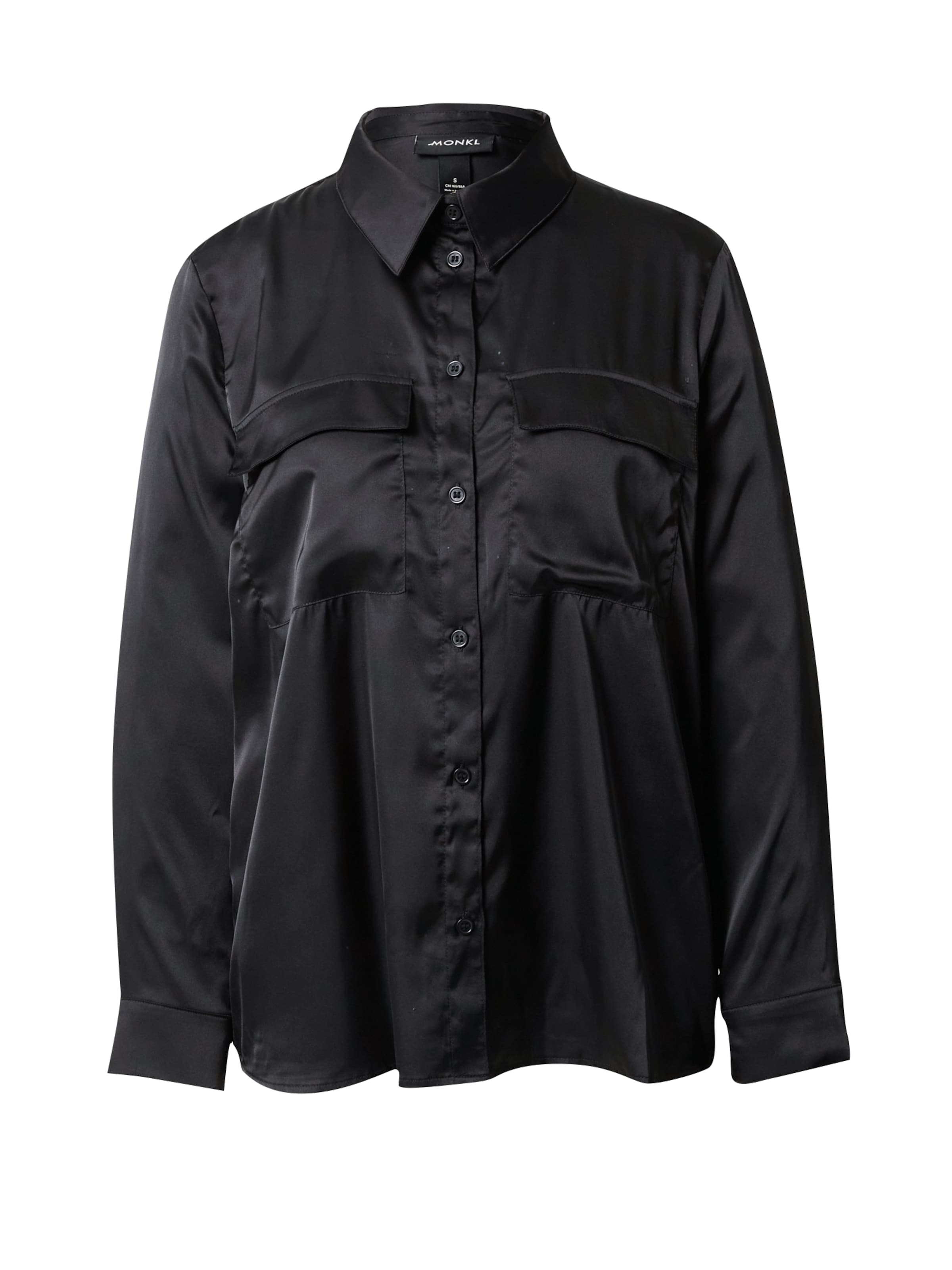 Monki Blouse in Black: front
