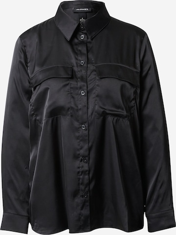 Monki Bluse in Schwarz: predná strana