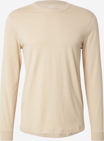 GAP Тениска 'EVERYDAY' в бежово: отпред