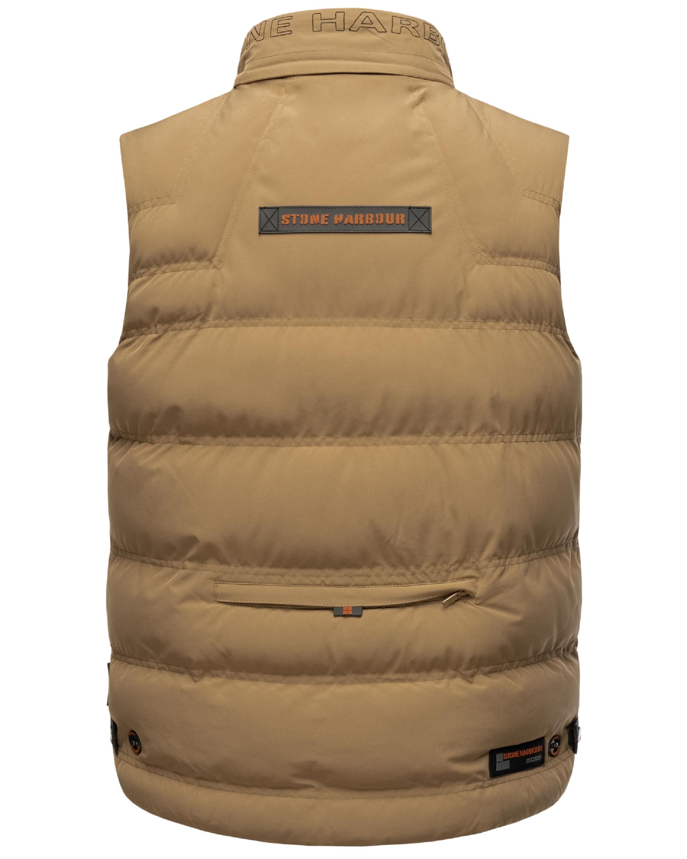 Gilet 'Egoor' di STONE HARBOUR in marrone
