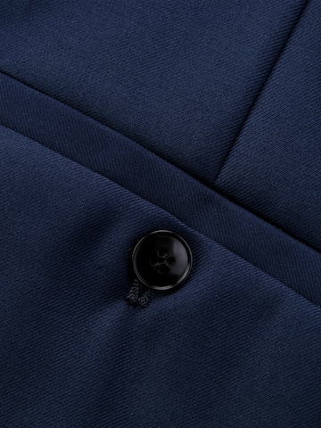YOUTHUP Slim fit Suit 'Terzett' in Blue