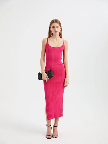 Hiccup Knitted dress in Pink