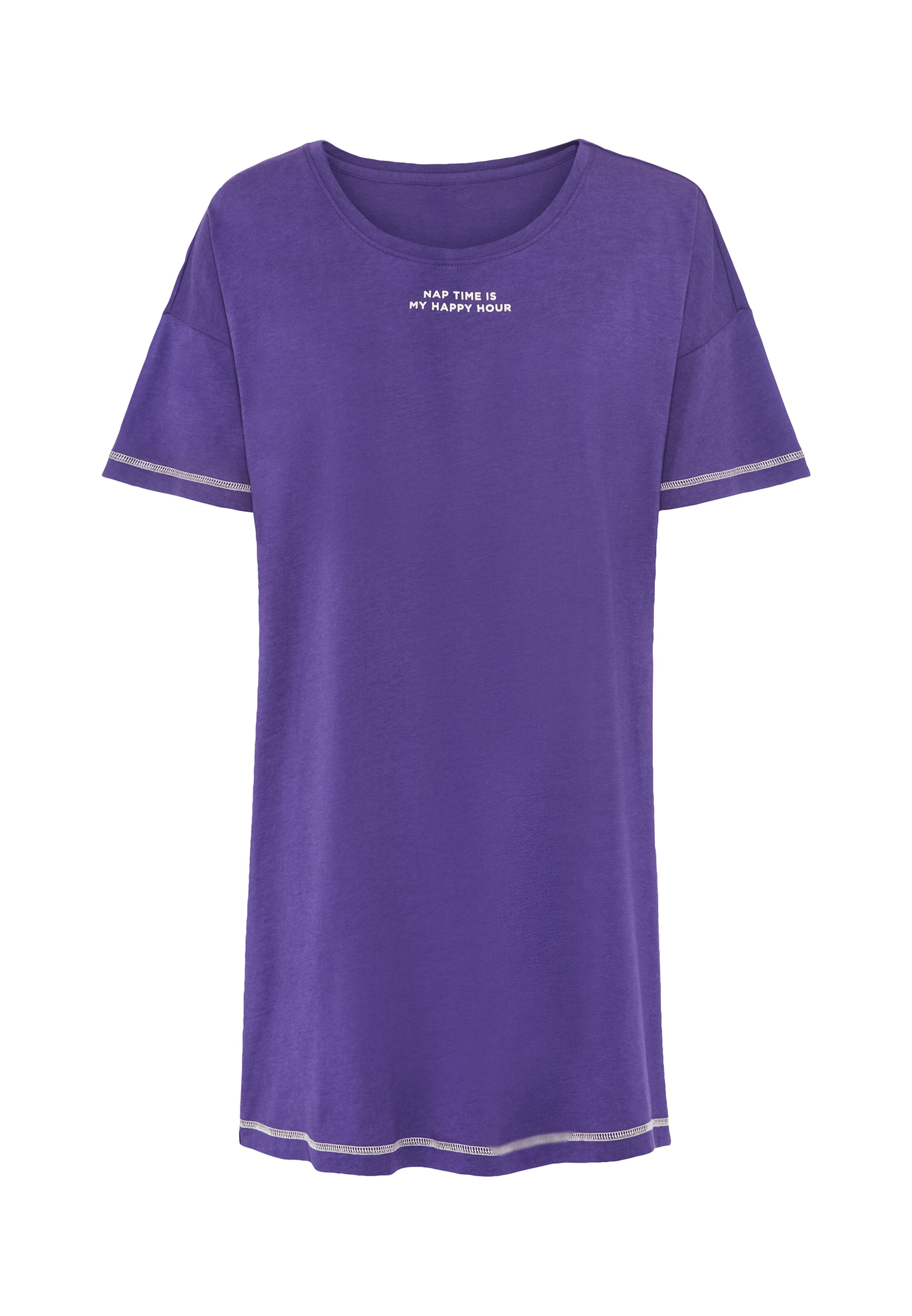 LSCN by LASCANA Koszula nocna w kolorze fioletowy: przód