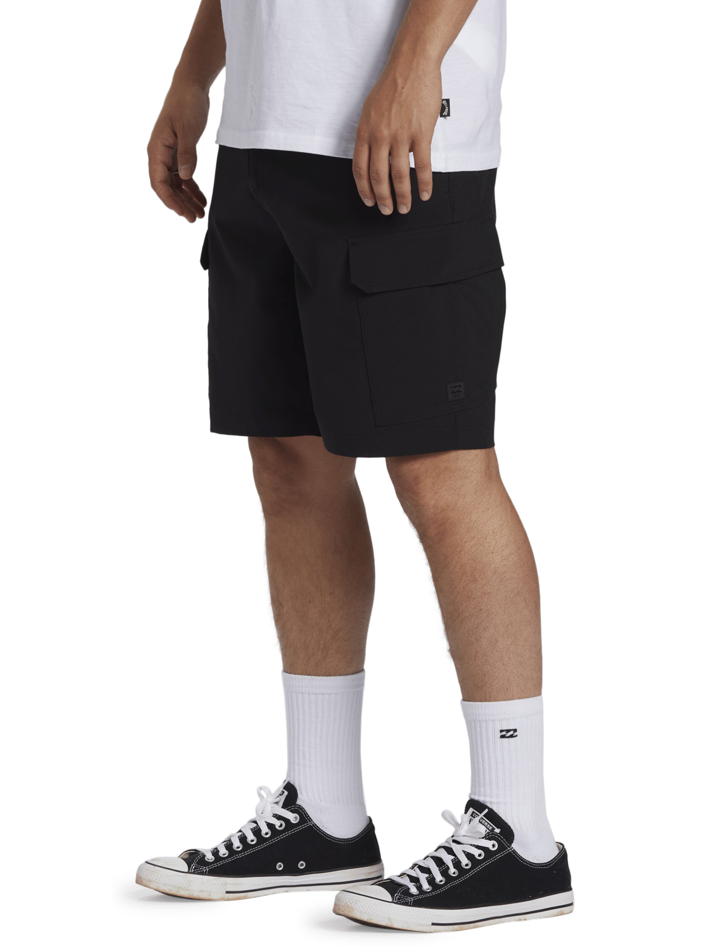 Regular Pantalon cargo 'Surftrek Transport 19' BILLABONG en noir