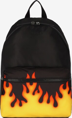 HUGO Backpack 'Jared' in Black: front