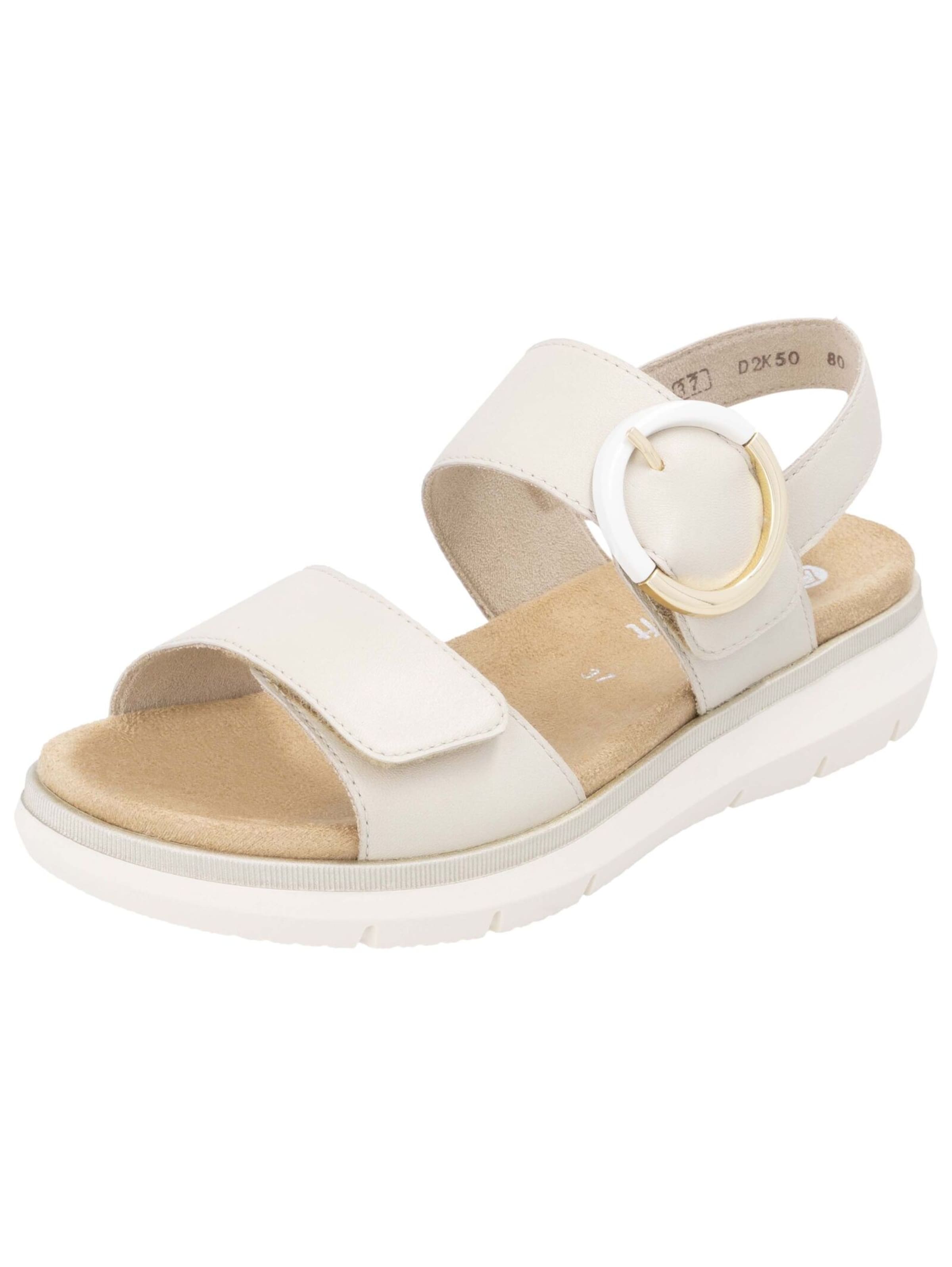REMONTE Sandalen met riem 'D2k50' in Beige: voorkant