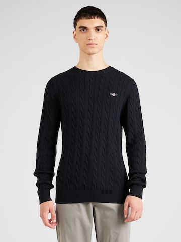 GANT Sweater in Black: front