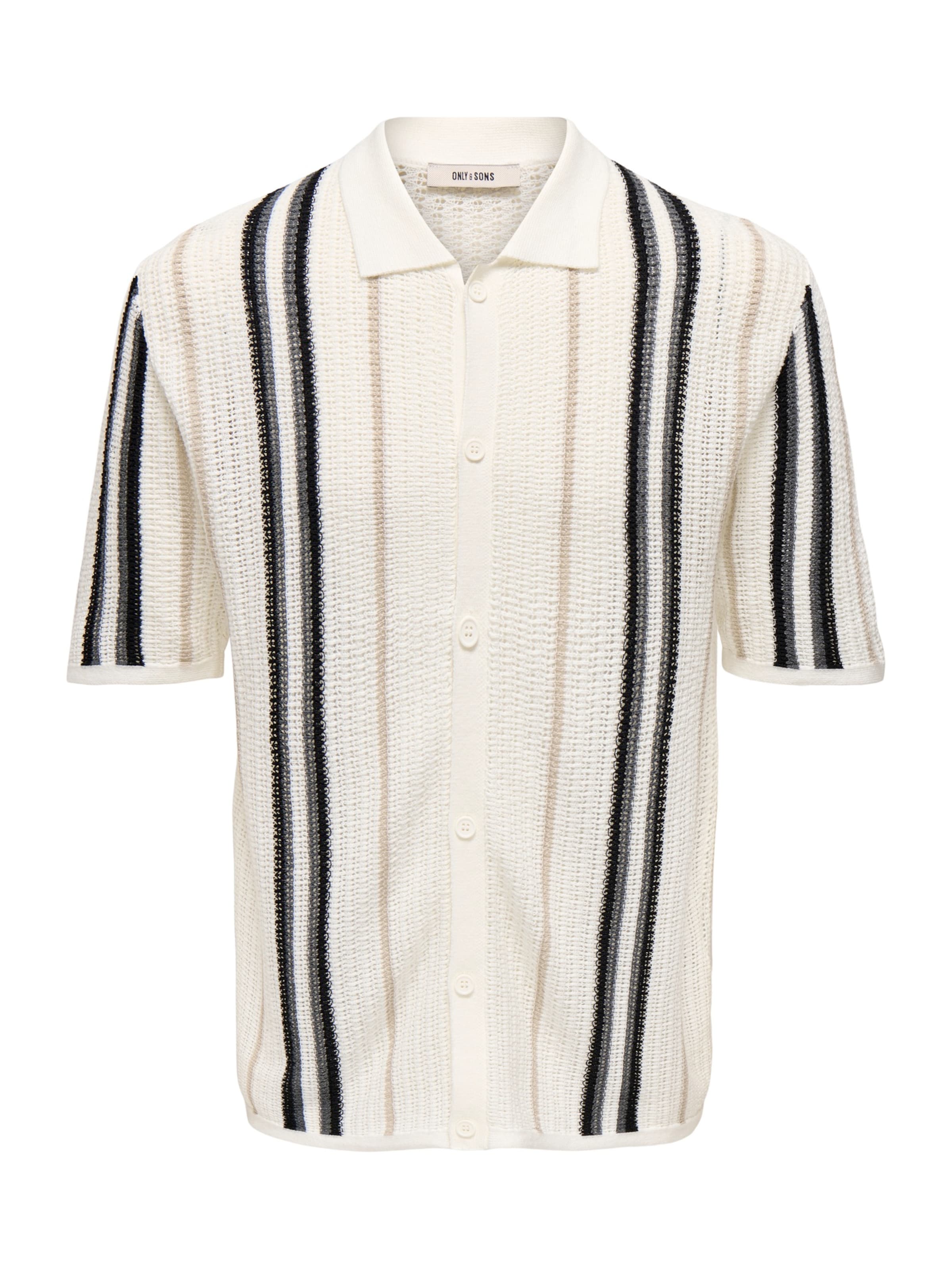 Vestes en maille 'ONSLEON' Only & Sons en blanc : devant