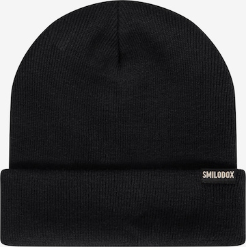 Bonnet 'Arctic ' Smilodox en noir : devant